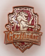 Drewniany Herb Gryffindor Harry Potter 