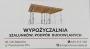 Szalunek STROPOWY-PROMOCJA 0,70gr m2 - WYNAJEM 
