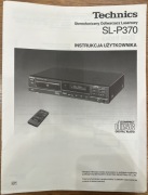INSTRUKCJA OBSŁUGI TECHNICS SL-P370 PL