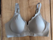 Bezszwowy Biustonosz Comfort XXL | Kawa z mlekiem | 85D / 90C