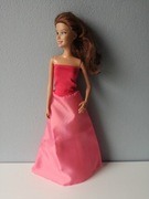 Ubranka dla lalki Barbie - Suknia kwiat