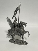 Polski konny skszydłaty Husarz XVII wieku