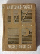 Mały słownik Polsko-Angielski Angielsko-Polski Grzebieniowski 1973