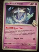 Steven's Carbink 086/182 Karta POKEMON TCG Scarlet & Violet Destined Rivals