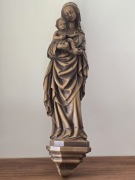 Figura - Tworzywo żywiczne - Matka Boża z Dzieciątkiem Jezus  - 55cm