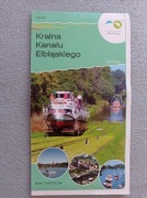 Kanał Elbląski mapa turystyczna 