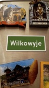 Ranczo Magnes znak wjazdu Wilkowyje