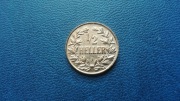 Niemiecka Afryka Wschodnia 1/2 heller (halerz) 1906 J 