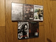Zestaw 5 kaset - Biohazard, Nailbomb, Therion, Clawfinger