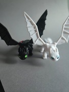 Magnetyczne Figurki 3D – Szczerbatek i Biała Furia