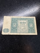 Stary Banknot kolekcjonerski Polska 2 zł 1946