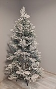 Duża choinka sztuczny śnieg 180cm 
