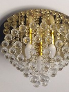 Lampa lustrzana London zlota