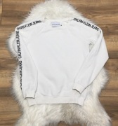 Kremowa bluza Calvin Klein Jeans S 