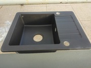 Zlewozmywak Burnell czarny ZYPG11F