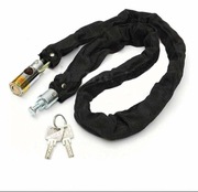 Zapięcie Blokada do Roweru Motocykla Zabezpieczenie 2 x Kluczyk Mocne 65 cm