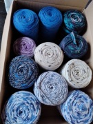 Tshirt yarn taśma motek wzorzyste Nowe