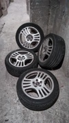 Felgi aluminiowe Saab 17" Gary Fisher z oponami Taurus 225/45 ZR17 94Y