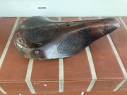 zabytkowy rower siodełko 