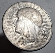 Srebrna moneta 2 zł 1933 Głowa kobiety Polonia