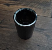 Końcówka Osłona końcówki rury wydechu tłumika czarny chrom BMW 7610636