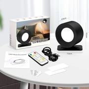 EUJAM kinkiet akumulatorowy LED do wnętrz, lampa ścienna BIAŁE