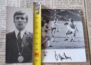 Pocztówka PRL Legia Warszawa 1973 Lesław Ćmikiewicz Igrzyska Olimpijskie 