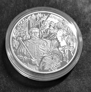 10 zł JAN III SOBIESKI popiersie 2001 rok IDEAŁ