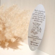 Zakładki do książki linijki pasowanie dzień przedszkolaka