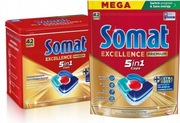Kapsułki do zmywarki Somat Excellence Premium 5w1 42 szt puszka
