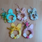 Zajączki wielkanocne zawieszki