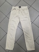 Mads Norgaard beżowe jeansy męskie 31 proste 