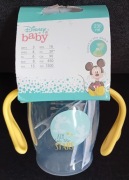 Disney Baby - Mickey Mouse, butelka niemowlęca, 210ml (świeci w ciemności)