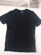 Livergy czarny męski T Shirt koszulka r M