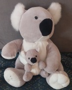 Pluszak koala z maluszkiem 35cm x 30cm