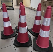 Komplet 5 szt. Pacholków drogowych