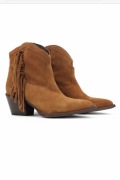 Hego’s Milano Botki Kowbojki zamsz 40 camel