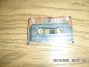 Kaseta magnetofonowa, bez marki, czysta bez ścieżki dźwiękowej 