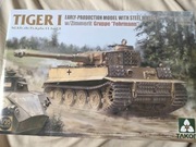 TIGER I w/Zimmerit Gruppe,Fehermann,1/35 Takom + Figórka 1/16 M. Wittmann