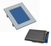 Obudowa Wyświetlacz LCD TFT Arduino UNO MEGA2560 2.8" HX8347I SPI ramka B