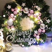 Wieniec bożonarodzeniowy podświetlany 