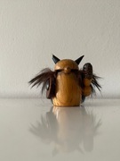 Stara zabawka drewniana PRL Cepelia wiking