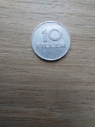 Węgry 10 filler 1973 stan -II; aluminium