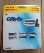 Gillette Skinguard - 6 sztuk ORYGINAŁ wkłady