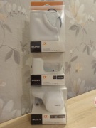 Kompletny Futerał Do Aparatu SONY NEX-3 Biała Skóra+Ściereczka Zestaw NOWY!