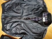 Kurtka skórzana Ochnik L/XL skóra vintage lotnicza pilotka bomberka