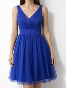 Sukienka chabrowa wesele/studiówka/impreza