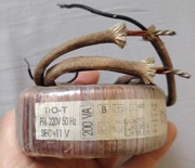 Transformator toroidalny Toral TrO-T 200VA 11v 