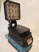 Adapter baterii Dedra SAS+ALL 18V USB QC3.0 Powerbank Lampa regulowana 12W