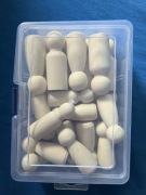 Zestaw diy pionki figurki drewnianych różne rozmiary